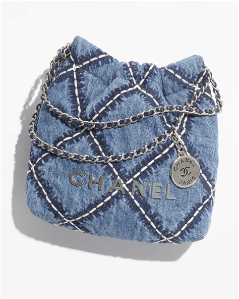 chanel 22 bag 2024|chanel denim bag 2022.